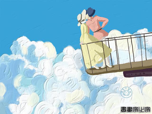 「背景图、平板壁纸」超美油画风景插画-4.jpg