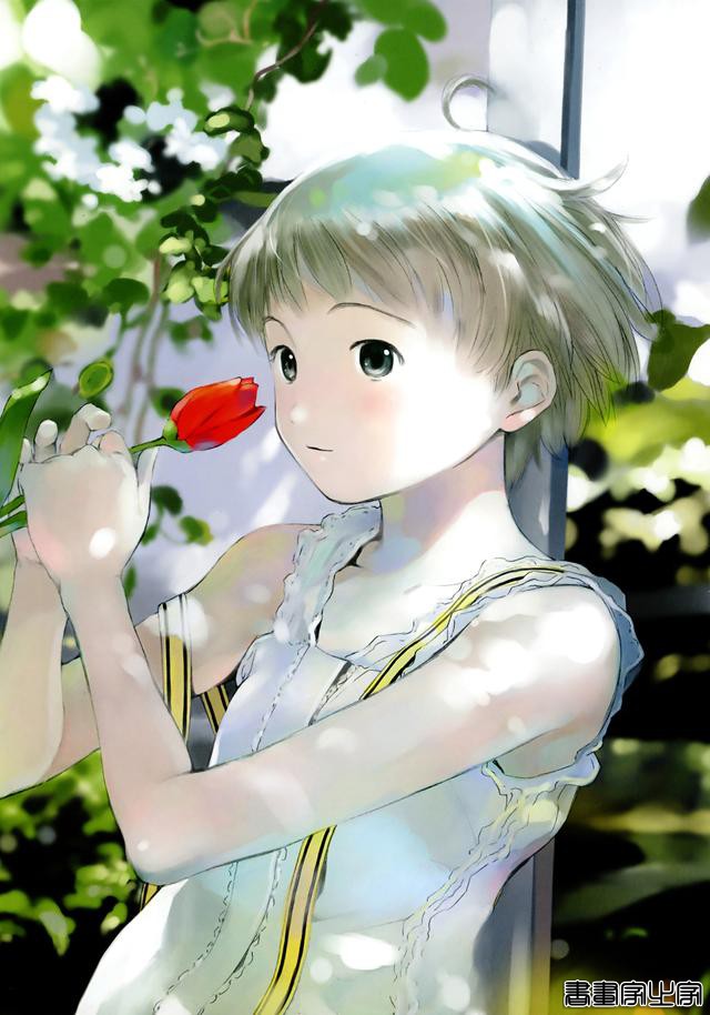 有点邻家妹妹感觉的日系清新风格插画，非常清新舒服有阳光的画集-26.jpg