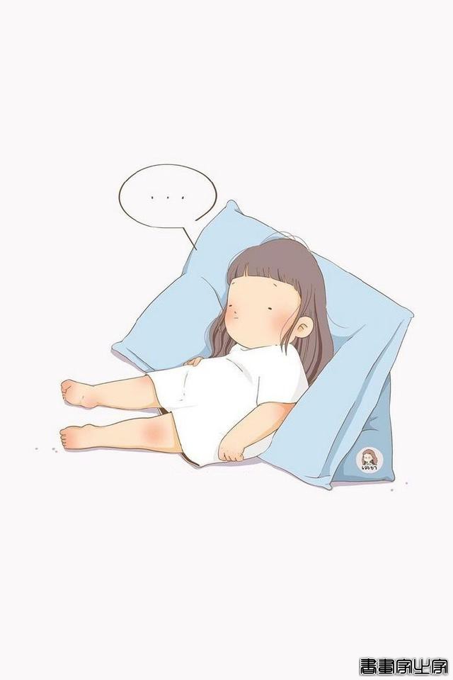 一组插画完美还原假期生活的你，超级可爱-5.jpg