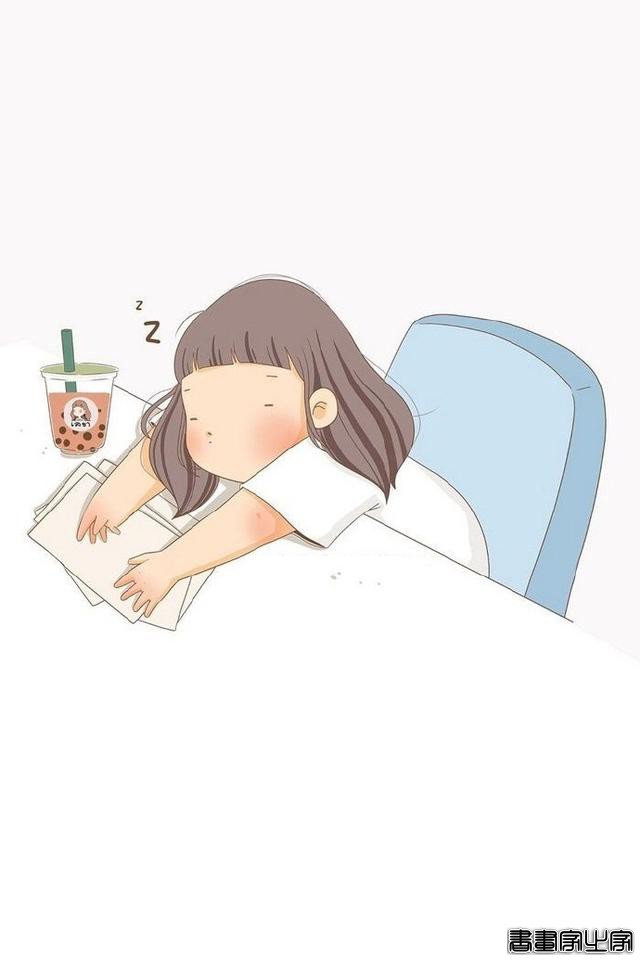 一组插画完美还原假期生活的你，超级可爱-7.jpg