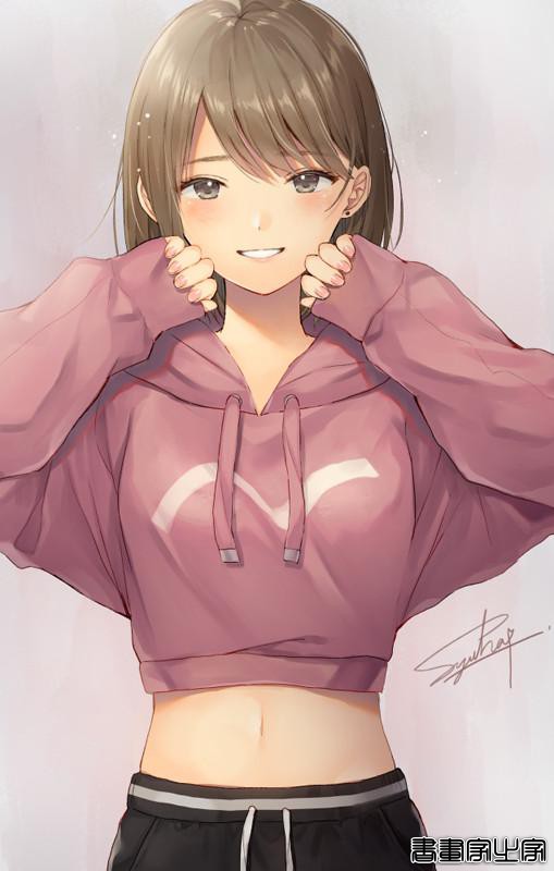 日本画师しゅは的插画作品，各种充满青春活力的JK彼女-9.jpg