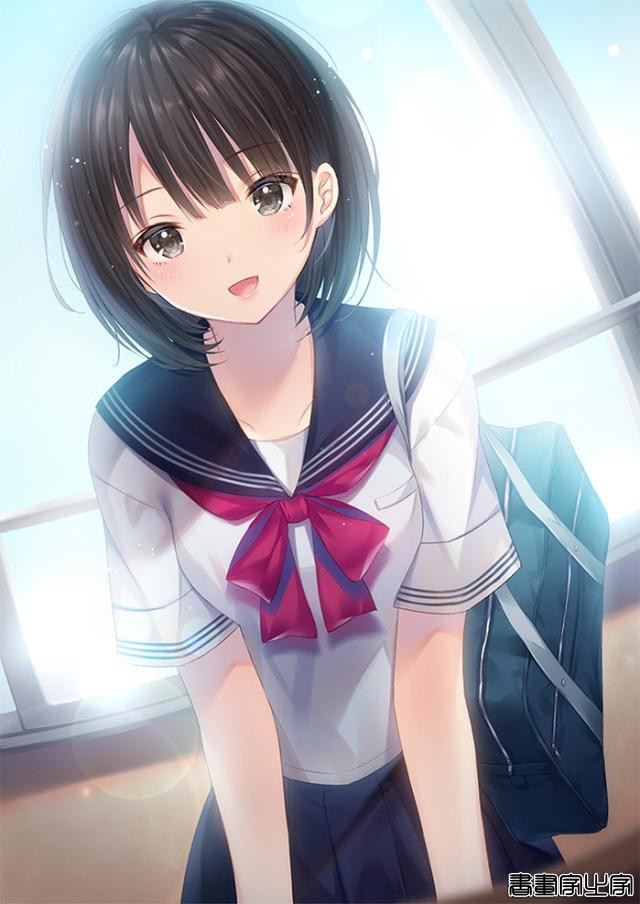 日本画师しゅは的插画作品，各种充满青春活力的JK彼女-18.jpg