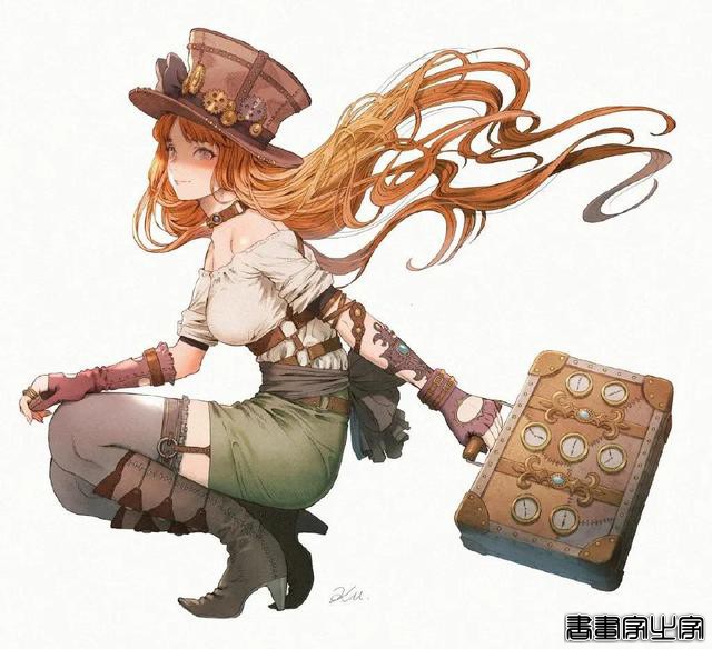 一组个性的美女插画（5.31）-8.jpg