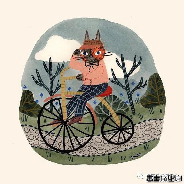 手绘丨超可爱？超治愈？丰富的色彩和与众不同的场景，带你走进爱猫插画师的有趣世界-10.jpg