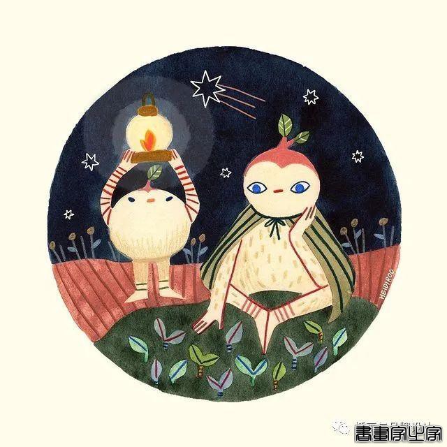 手绘丨超可爱？超治愈？丰富的色彩和与众不同的场景，带你走进爱猫插画师的有趣世界-14.jpg