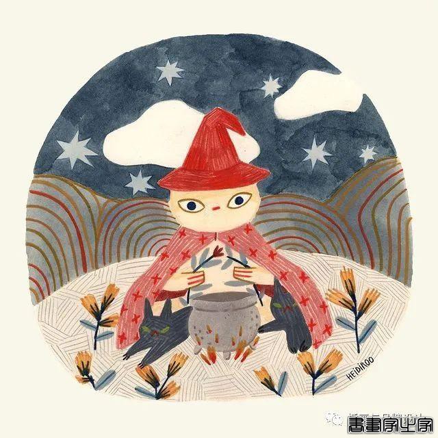 手绘丨超可爱？超治愈？丰富的色彩和与众不同的场景，带你走进爱猫插画师的有趣世界-16.jpg