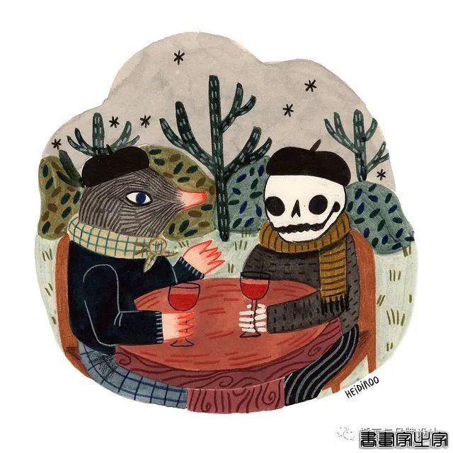 手绘丨超可爱？超治愈？丰富的色彩和与众不同的场景，带你走进爱猫插画师的有趣世界-18.jpg