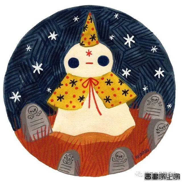 手绘丨超可爱？超治愈？丰富的色彩和与众不同的场景，带你走进爱猫插画师的有趣世界-30.jpg