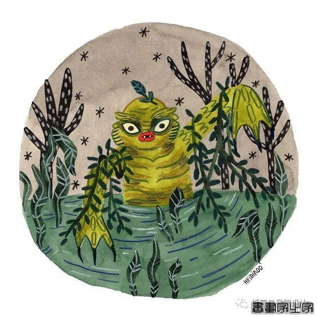 手绘丨超可爱？超治愈？丰富的色彩和与众不同的场景，带你走进爱猫插画师的有趣世界-27.jpg