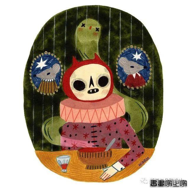 手绘丨超可爱？超治愈？丰富的色彩和与众不同的场景，带你走进爱猫插画师的有趣世界-28.jpg
