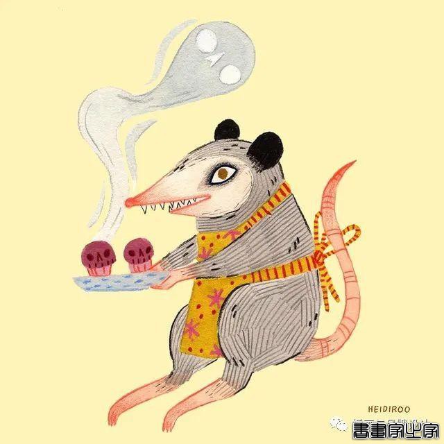 手绘丨超可爱？超治愈？丰富的色彩和与众不同的场景，带你走进爱猫插画师的有趣世界-42.jpg