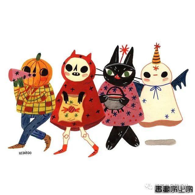 手绘丨超可爱？超治愈？丰富的色彩和与众不同的场景，带你走进爱猫插画师的有趣世界-44.jpg