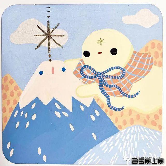 手绘丨超可爱？超治愈？丰富的色彩和与众不同的场景，带你走进爱猫插画师的有趣世界-54.jpg