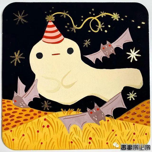 手绘丨超可爱？超治愈？丰富的色彩和与众不同的场景，带你走进爱猫插画师的有趣世界-57.jpg