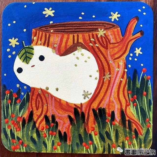 手绘丨超可爱？超治愈？丰富的色彩和与众不同的场景，带你走进爱猫插画师的有趣世界-55.jpg