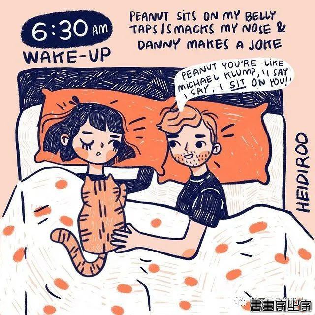 手绘丨超可爱？超治愈？丰富的色彩和与众不同的场景，带你走进爱猫插画师的有趣世界-75.jpg