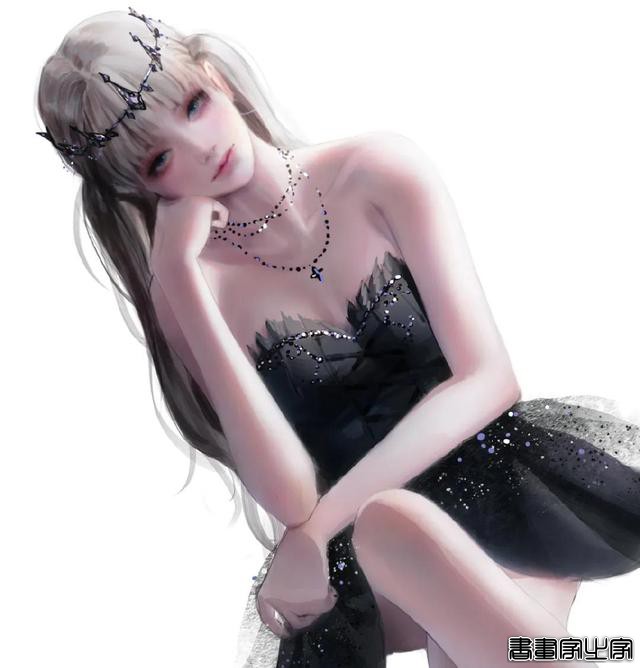 厚涂美女插画作品-4.jpg