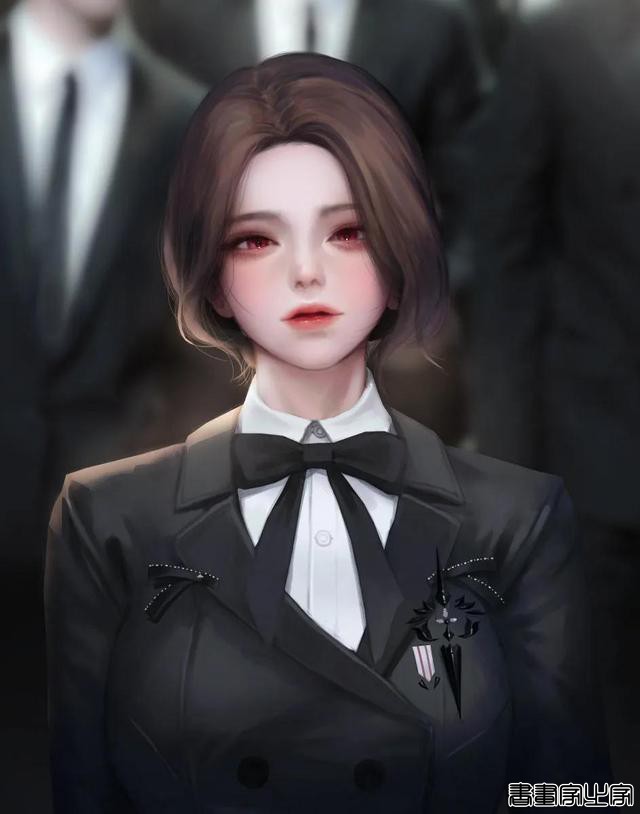 厚涂美女插画作品-8.jpg