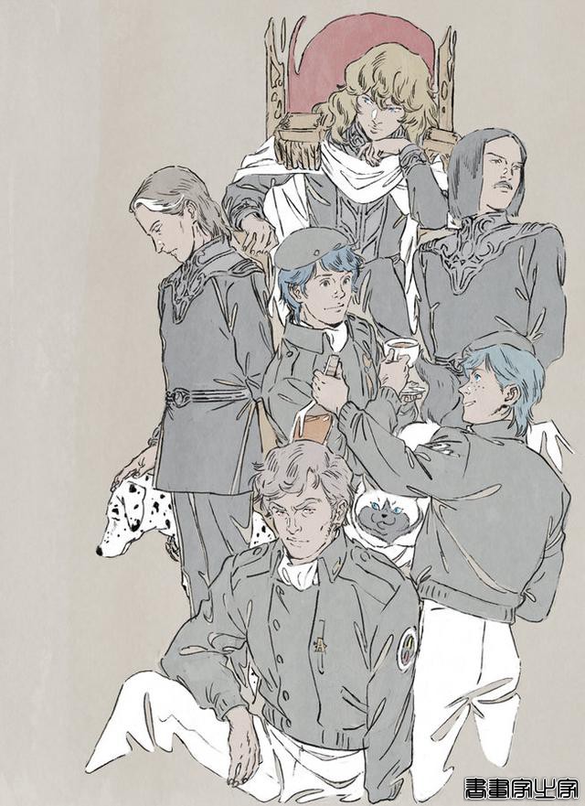 流畅的线稿，日系风插画，尾崎智美作品-4.jpg