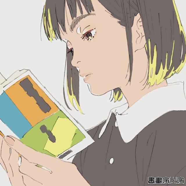 流畅的线稿，日系风插画，尾崎智美作品-8.jpg