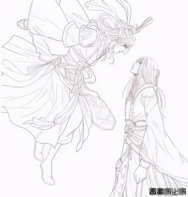 人体插画设计没手感？送你15000套人体各种姿势插画线稿+大神作品-15.jpg