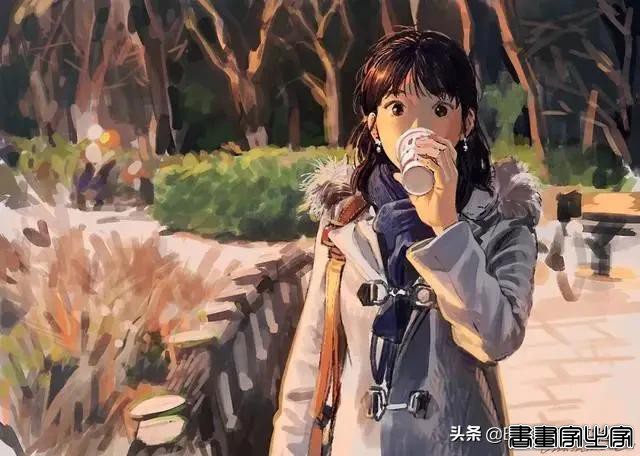 插画欣赏：分享一组日本画师海岛千本的插画作品，一起感受艺术吧-5.jpg