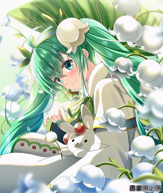 插画欣赏 | 少女 童话人物插画 初音未来 生活里的日常美好-34.jpg