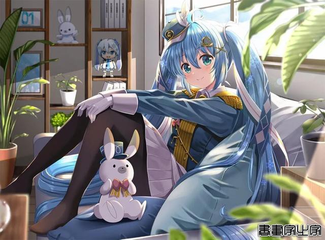 插画欣赏 | 少女 童话人物插画 初音未来 生活里的日常美好-32.jpg
