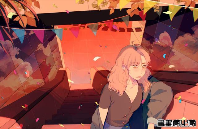 一组粉色梦幻插画分享-7.jpg
