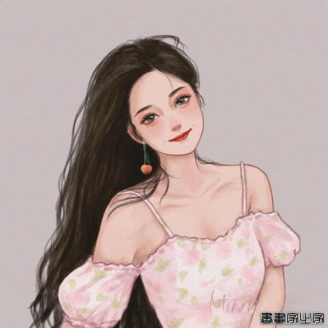 超美的插画头像，一见钟情-6.jpg