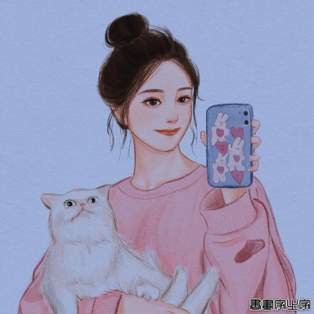 超美的插画头像，一见钟情-8.jpg