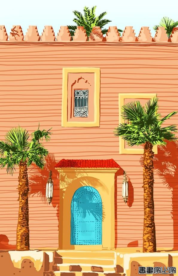 热带风潮插画风格83Oranges插画设计作品，不拘一格的热带生活-24.jpg