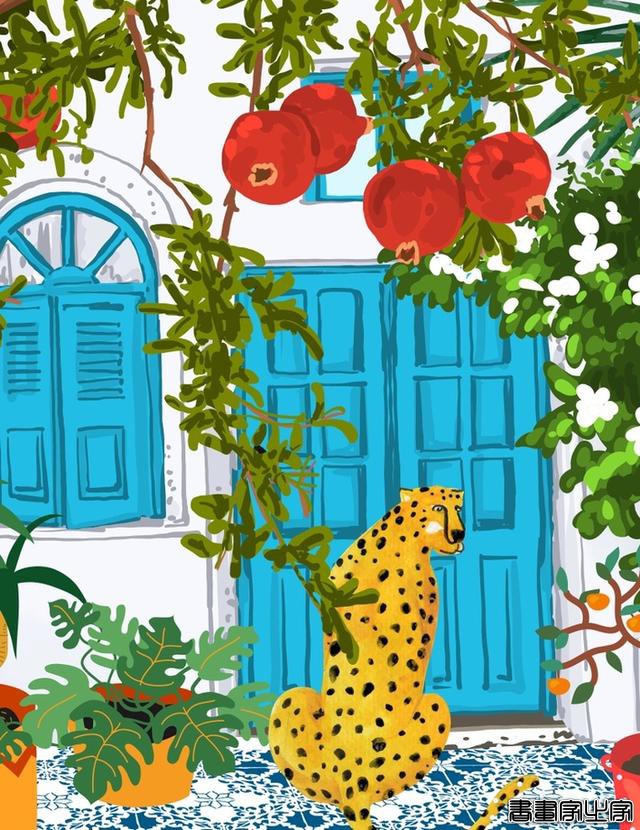 热带风潮插画风格83Oranges插画设计作品，不拘一格的热带生活-34.jpg