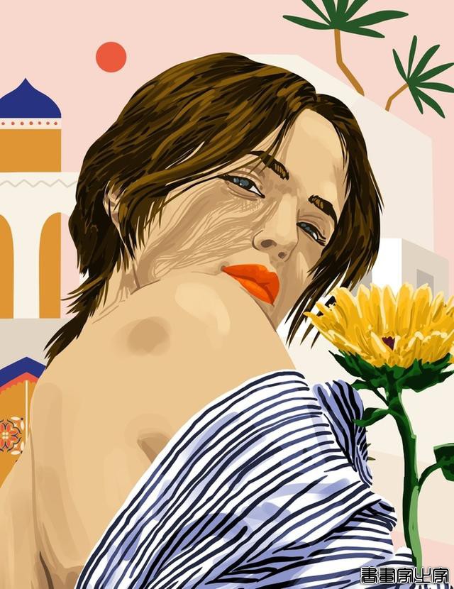 热带风潮插画风格83Oranges插画设计作品，不拘一格的热带生活-33.jpg
