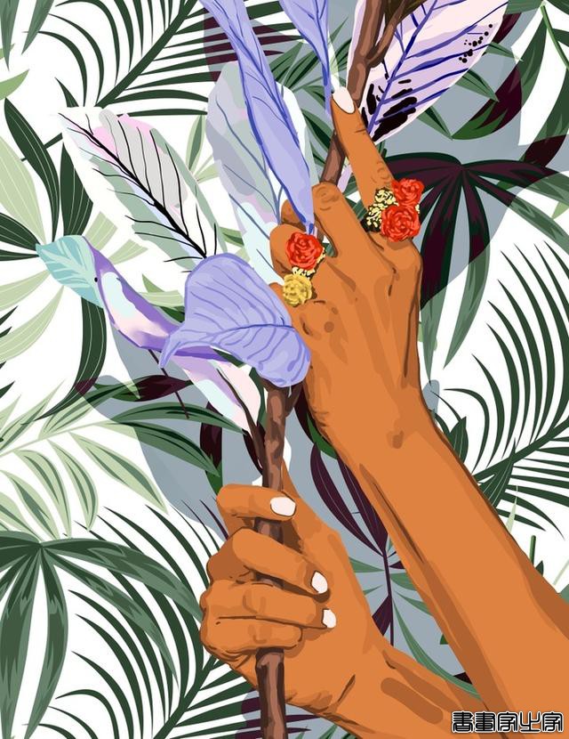 热带风潮插画风格83Oranges插画设计作品，不拘一格的热带生活-38.jpg