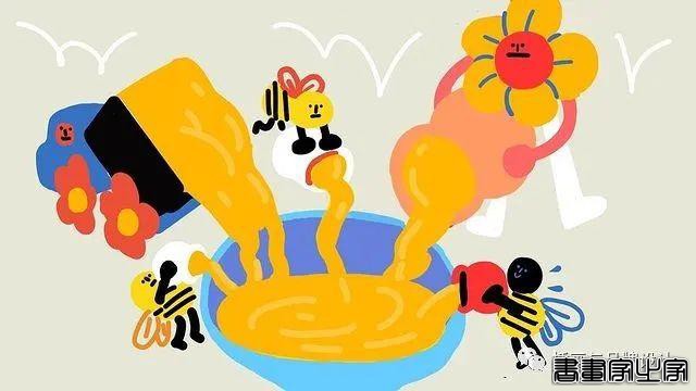 插画丨搞怪有趣的插画，可可爱爱的小元素，明艳丰富的色彩充满了欢快感-43.jpg