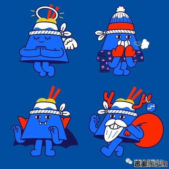 插画丨搞怪有趣的插画，可可爱爱的小元素，明艳丰富的色彩充满了欢快感-51.jpg