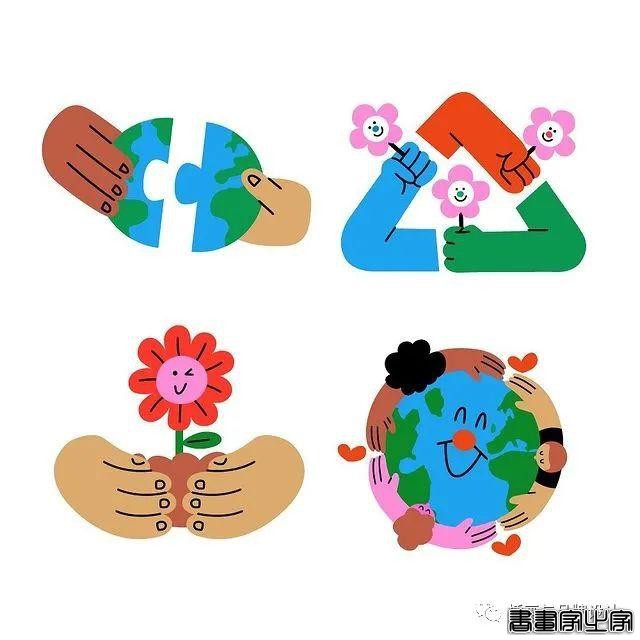 插画丨搞怪有趣的插画，可可爱爱的小元素，明艳丰富的色彩充满了欢快感-56.jpg