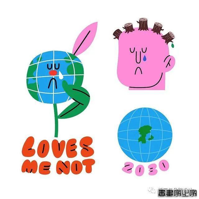 插画丨搞怪有趣的插画，可可爱爱的小元素，明艳丰富的色彩充满了欢快感-57.jpg
