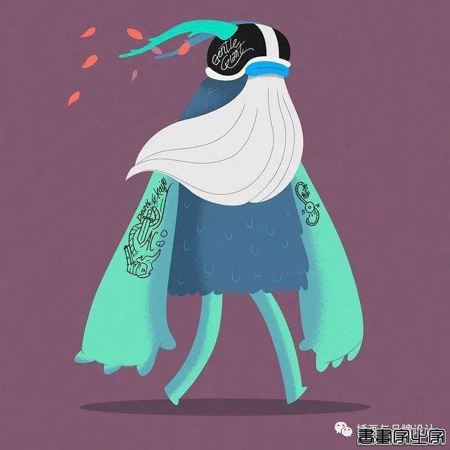 插画丨搞怪有趣的插画，可可爱爱的小元素，明艳丰富的色彩充满了欢快感-63.jpg
