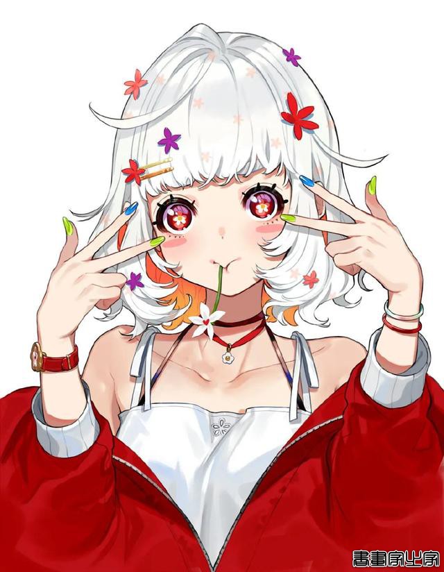插画分享｜甜甜的活力女孩～da da!来袭-8.jpg
