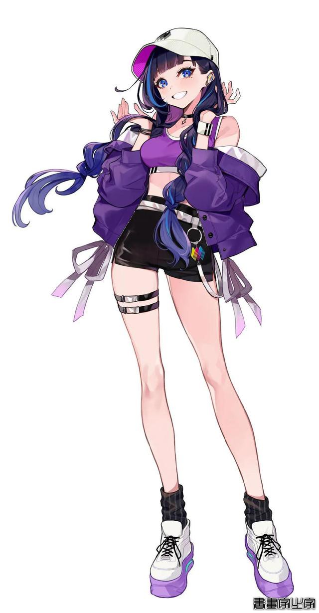 插画分享｜甜甜的活力女孩～da da!来袭-24.jpg