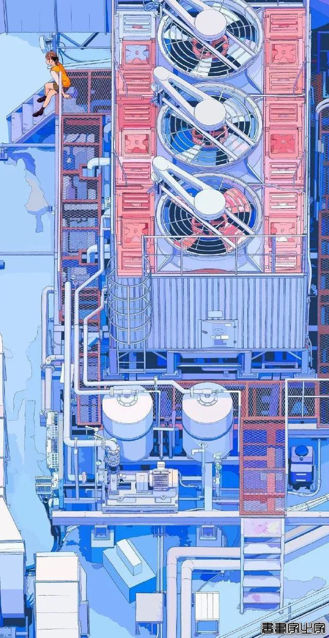 超赞的日系场景插画作品欣赏-4.jpg