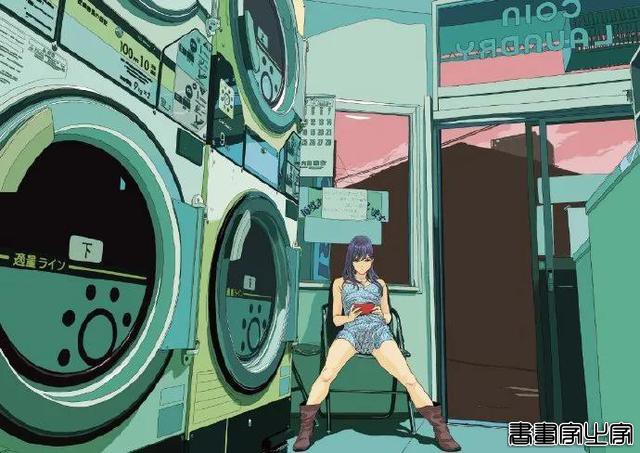 超赞的日系场景插画作品欣赏-6.jpg