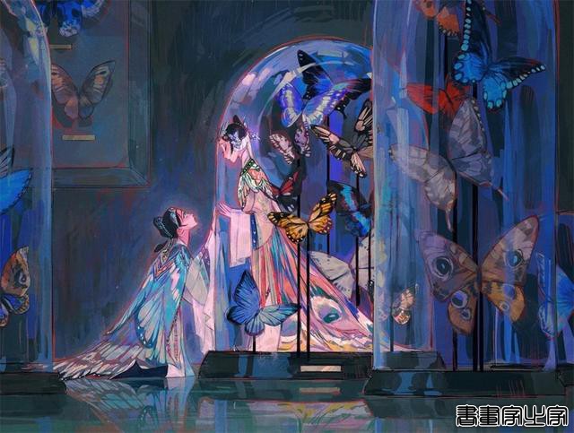 童话氛围浓厚的人物插画，场景里的元素充满了故事感-9.jpg