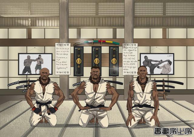 用插画留住精彩瞬间——OzedArts的格斗壁纸插画集-9.jpg