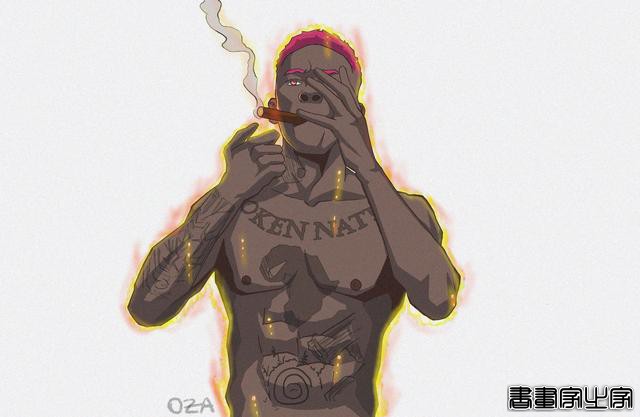 用插画留住精彩瞬间——OzedArts的格斗壁纸插画集-13.jpg