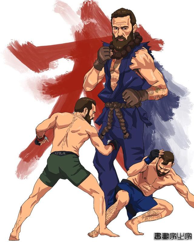 用插画留住精彩瞬间——OzedArts的格斗壁纸插画集-23.jpg