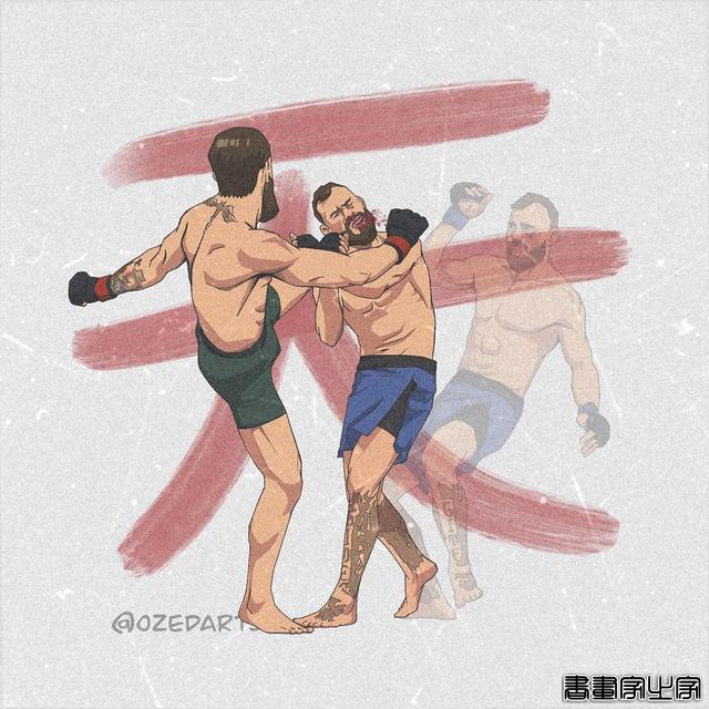 用插画留住精彩瞬间——OzedArts的格斗壁纸插画集-42.jpg