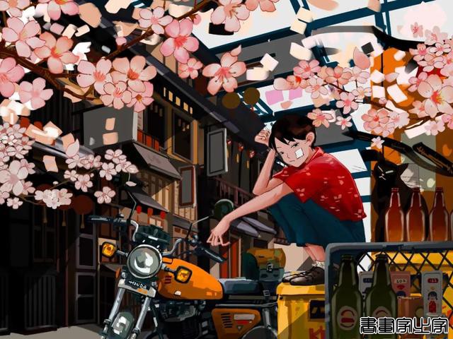 插画师 Lan 笔下学生时代氛围超浓的插画作品（壁纸）-12.jpg